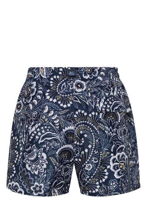 Blue Paisley Print Swimwear ETRO | MRPB0001-99SAS89X0883