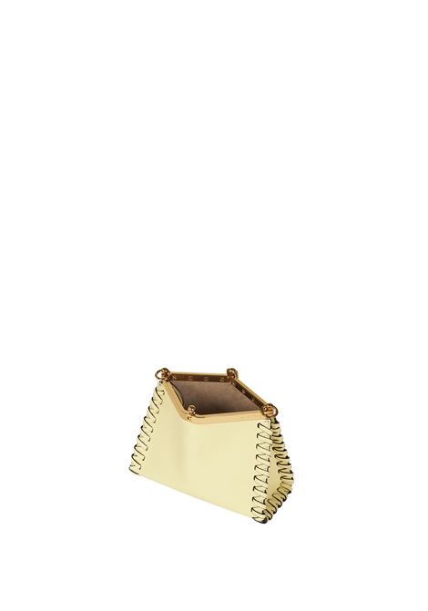 Yellow Vela Mini Bag With Thread Work ETRO | WP1B0001-AR229Y0578