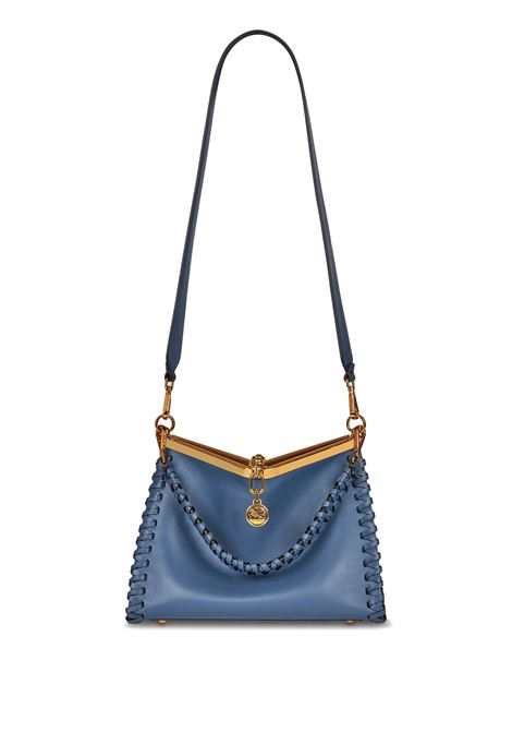 Light Blue Vela Medium Bag With Thread Work ETRO | WP1B0002-AR229B0537