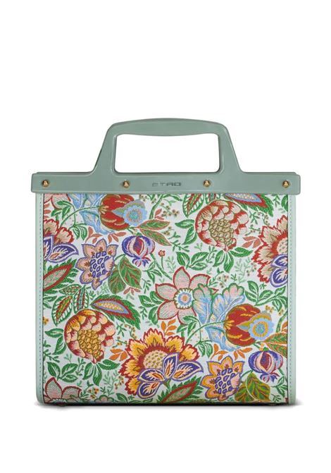 Floral Jacquard Medium Love Trotter Shopping Bag ETRO | WP1D0002-AT198S9800