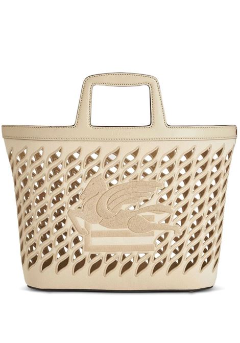 Large Coffa Bag In White Canvas ETRO | WP1D0004-AT196W1889