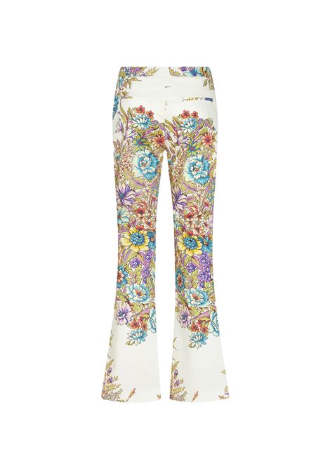 Pantaloni Con Stampa Bouquet Multicolor ETRO | WREA0011-99SAE85X0800