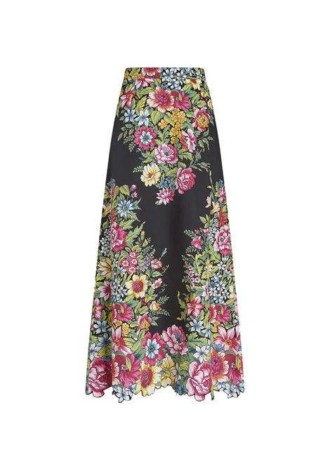 Black Skirt With Bouquet Print ETRO | WRFA0024-99SA582X0810