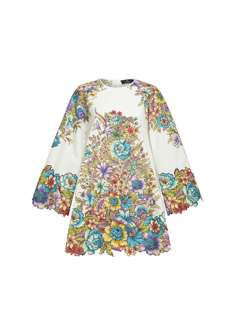 Mini Dress With Bouquet Print ETRO | WRHA0005-99SP526X0800