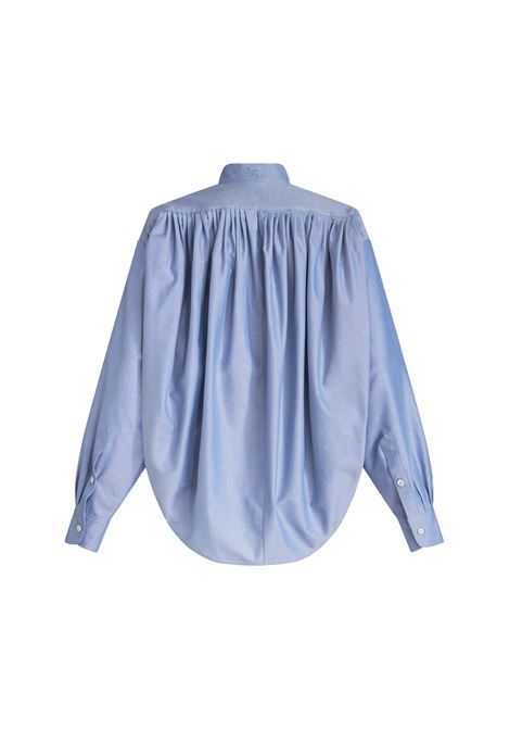 Light Blue Oxford Cotton Blouse ETRO | WRIA0006-99TU5H6B0037