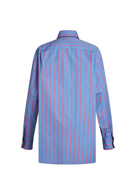 Light Blue Striped Cotton Shirt ETRO | WRIA0028-99TR562S8460
