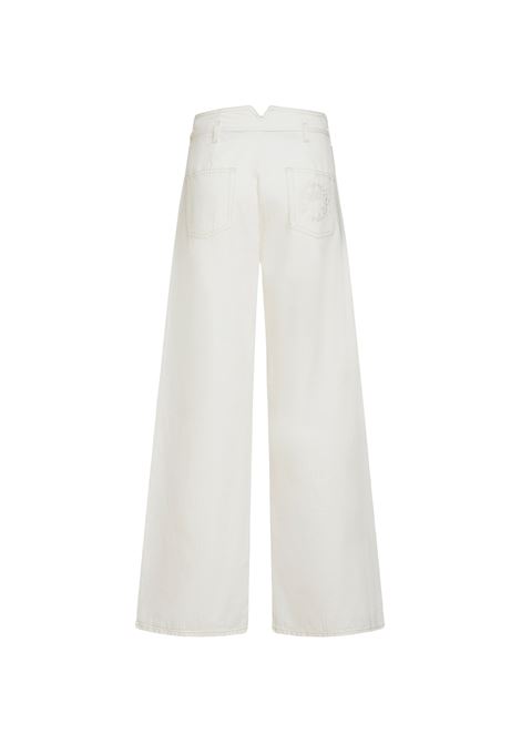 White Culotte Jeans With Belt ETRO | WRNB0006-AC169W0111