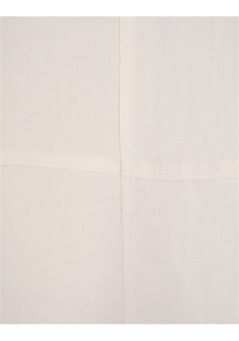 White Linen and Viscose Dress FABIANA FILIPPI | ABD274F5020000D5440142