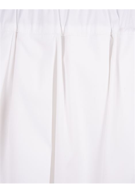 White Poplin Midi Skirt FABIANA FILIPPI | GND274F2930000D68521