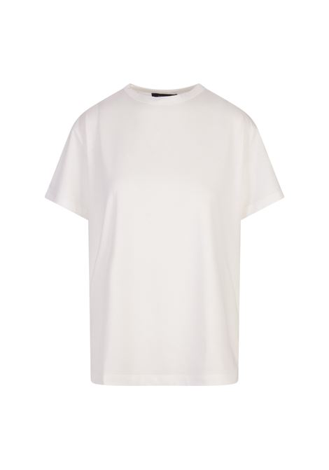 White Cotton and Viscose T-Shirt FABIANA FILIPPI | JED274F4450000H4610142