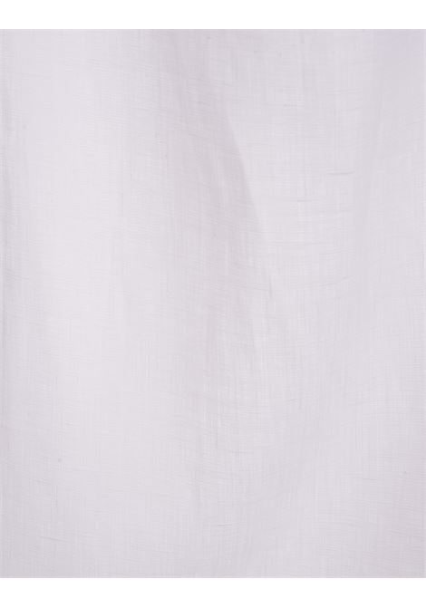 White Linen Canvas Jogging Trousers FABIANA FILIPPI | PAD274F2840000D66121