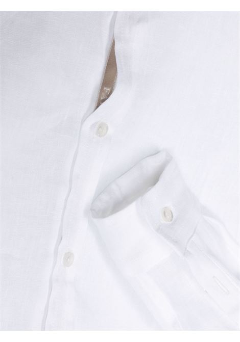Camicia In Lino Bianco FAY KIDS | FU5P40-I021701