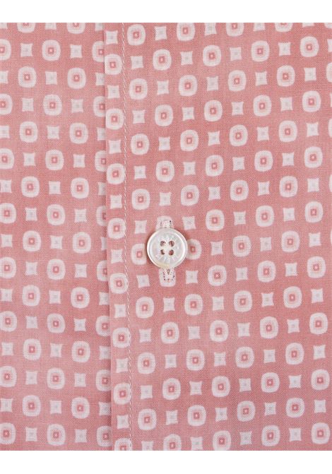 Sean Shirt In Pink Printed Panamino FEDELI | 00512-I175364