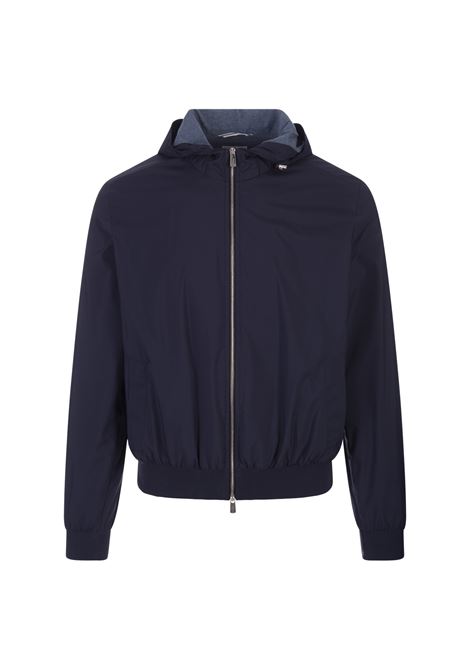  Airstop United Carmel ML. Jacket In Blue FEDELI | Outwear | 006000016/134