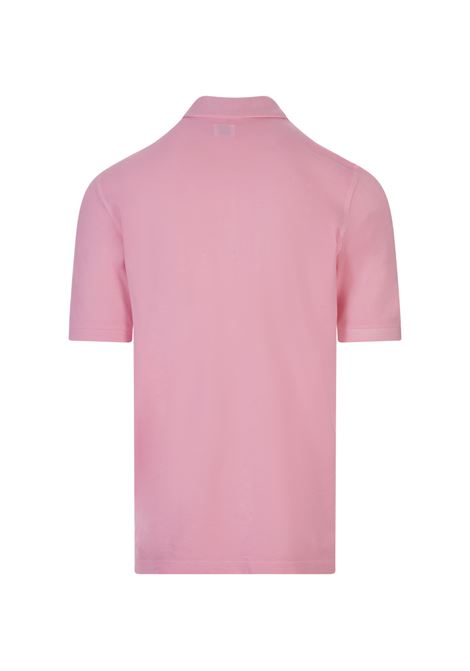 Pink Light Cotton Piquet Polo Shirt FEDELI | 0108151