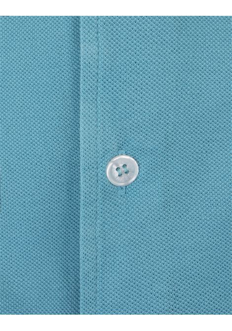 Shirt In Turquoise Cotton Piqu? FEDELI | 0283201