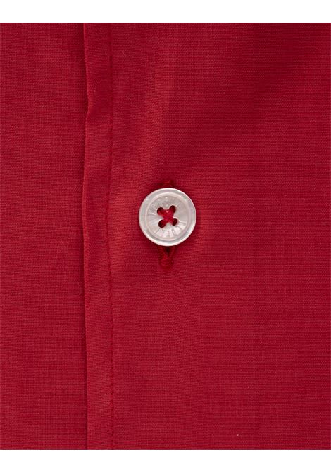 Red Lightweight Cotton Shirt FEDELI | 050787