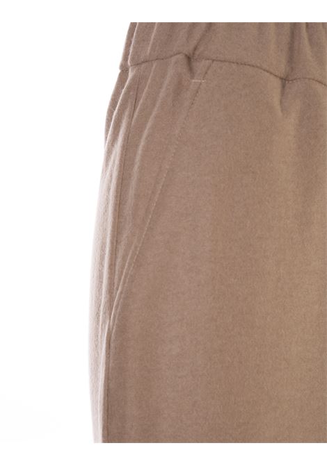 Camel Cashmere Wide Trousers FEDELI | DI004200001