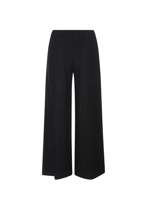 Black Cashmere Wide Trousers FEDELI | DI004200005