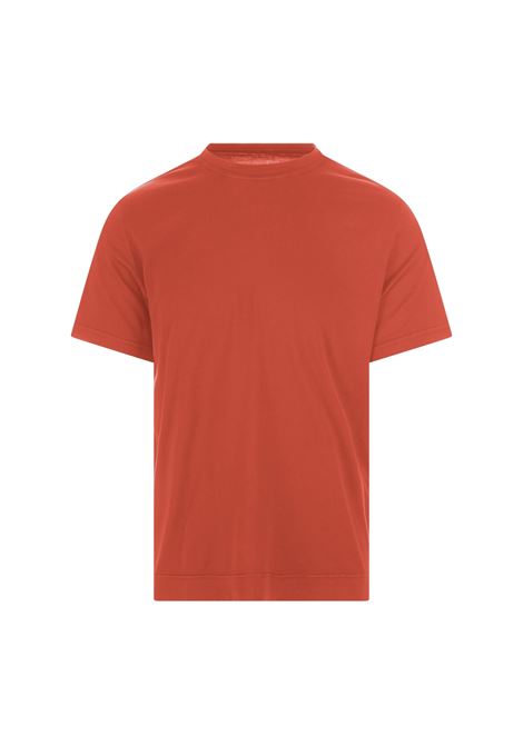 T-Shirt Basic In Cotone Organico Arancione FEDELI | 0103158