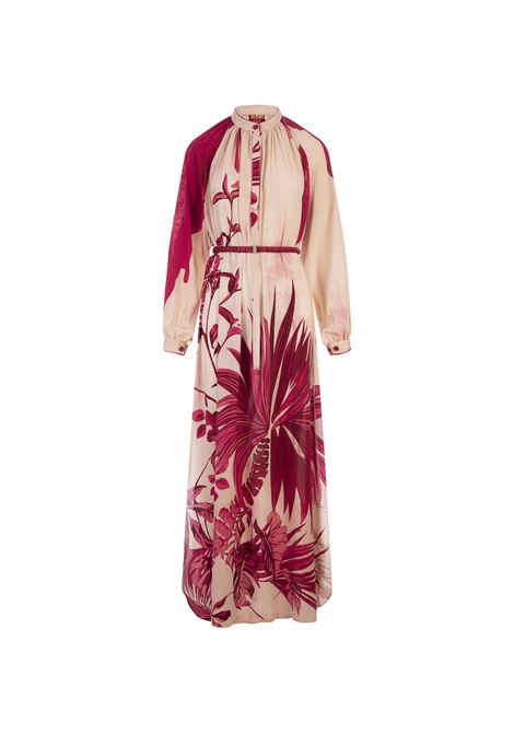 Pink Palms Arione Long Dress FOR RESTLESS SLEEPERS | AB000761-TE00762410