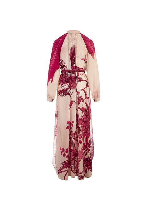 Pink Palms Arione Long Dress FOR RESTLESS SLEEPERS | AB000761-TE00762410