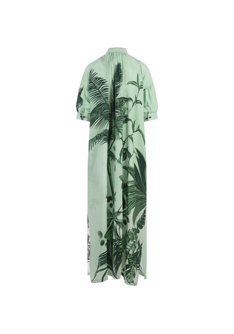 Flowers Green Mete Long Dress FOR RESTLESS SLEEPERS | AB000851-TE00762210