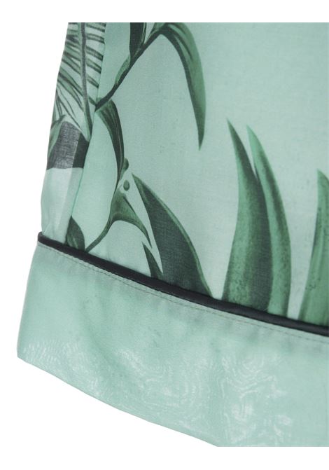 Flowers Green Toante Shorts  FOR RESTLESS SLEEPERS | MT000411-TE00760210