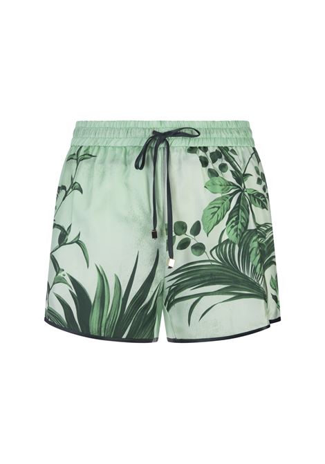 Flowers Green Alie Shorts FOR RESTLESS SLEEPERS | MT000412-TE00761210