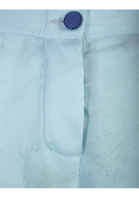 Pantaloni Etere Palms Blue FOR RESTLESS SLEEPERS | PA002086-TE00761110
