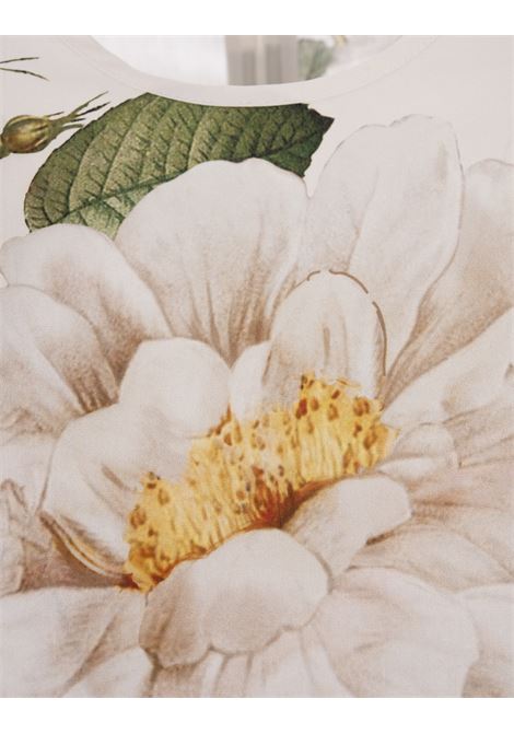 Giant Bloom Crop Blouse In White GIAMBATTISTA VALLI | 24SSSVCA1099-84PRIP014