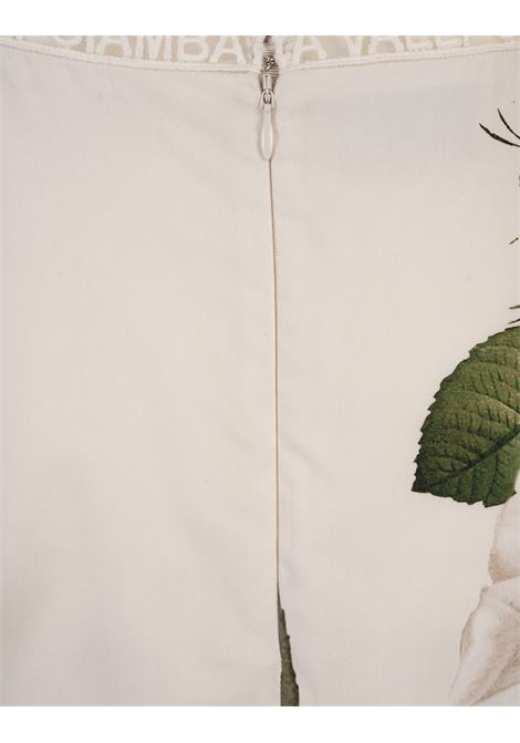 Giant Bloom Midi Skirt In White GIAMBATTISTA VALLI | 24SSSVCA2102-84PRIP014