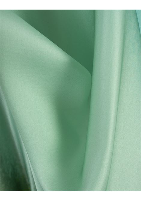 Long Silk Caftan in Shaded Green GIANLUCA CAPANNOLO | 24EAL65-20028/101/12