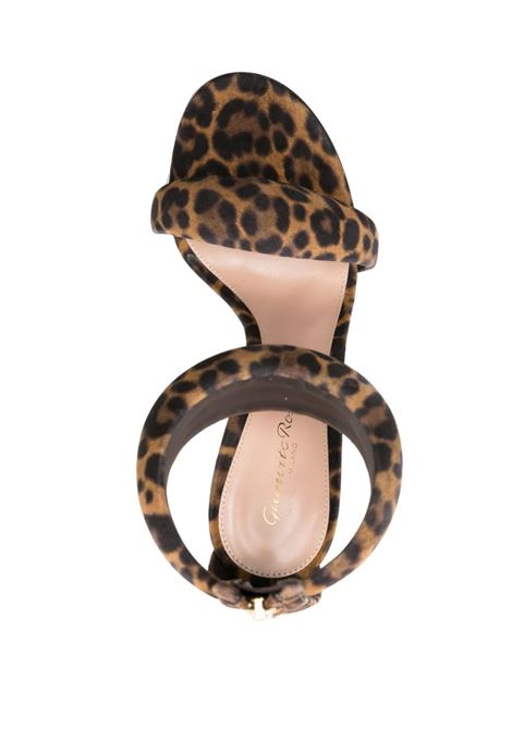 Leopard Suede Bijoux Sandals GIANVITO ROSSI | G61635.15RICCMDALLP