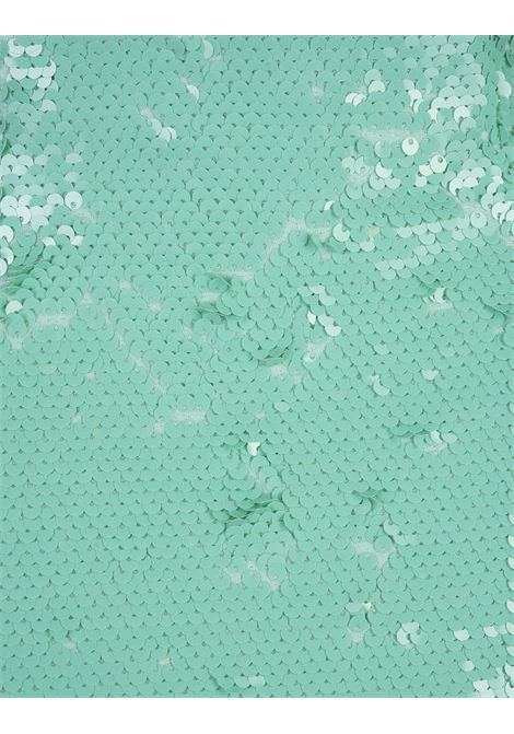 Aquamarine Sequin Mini Dress GIUSEPPE DI MORABITO | 02SSDR318-0230932
