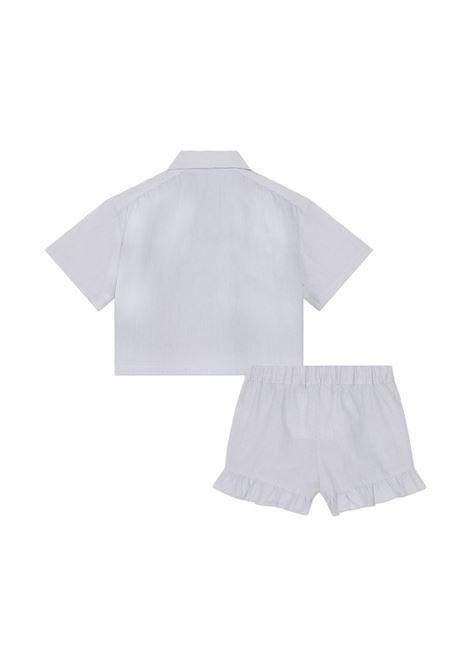 Striped Set With Logo and Applications GIVENCHY KIDS | H30028N48