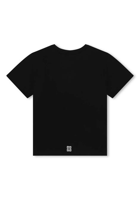 Black GIVENCHY 4G T-Shirt GIVENCHY KIDS | H3007409B