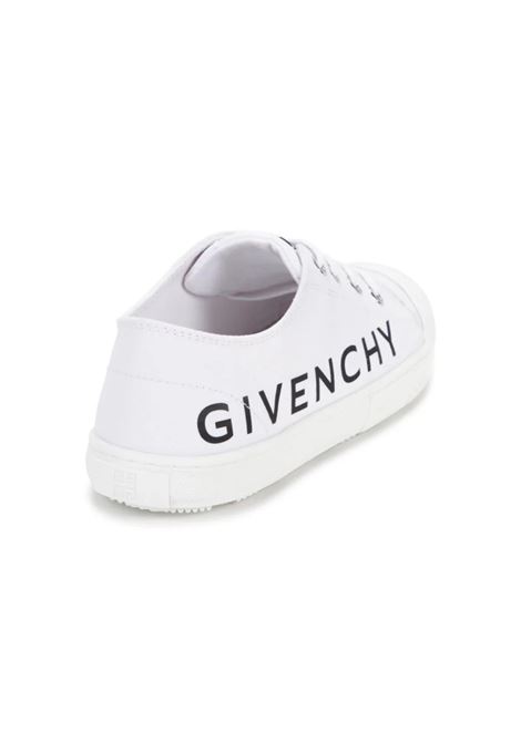 White Low Sneakers With GIVENCHY Signature GIVENCHY KIDS | H3010010P