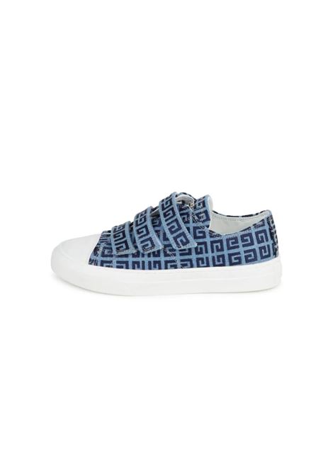 4G Blue Denim Sneakers GIVENCHY KIDS | H30102Z10