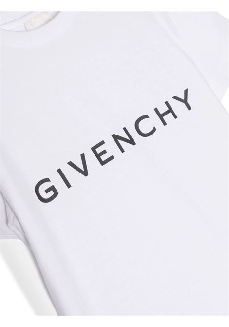 White GIVENCHY 4G T-Shirt GIVENCHY KIDS | H3015910P
