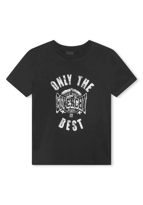 Black GIVENCHY Only The Best T-Shirt GIVENCHY KIDS | H3016309B