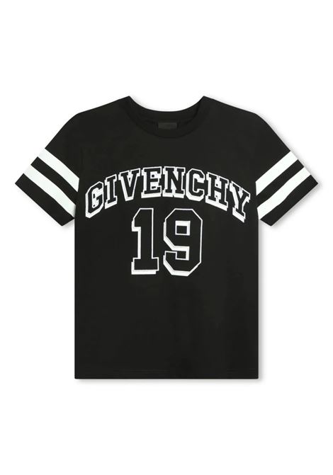 Black GIVENCHY 4G 1952 T-Shirt GIVENCHY KIDS | H3017609B