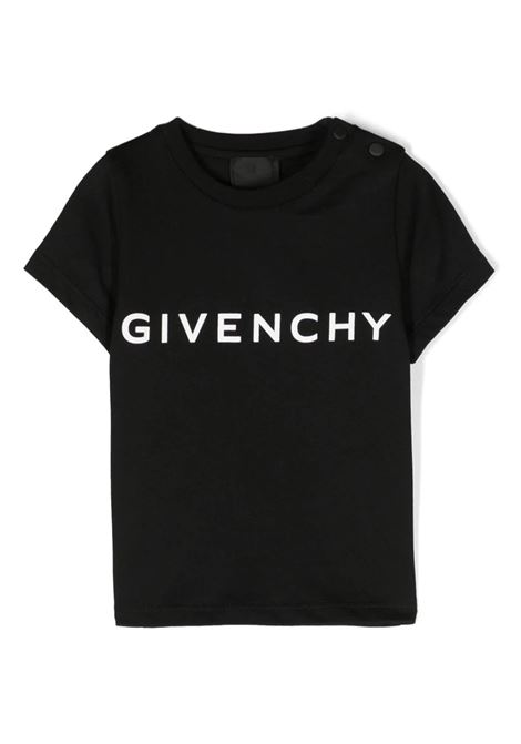 T-Shirt GIVENCHY 4G Nera GIVENCHY KIDS | H3021509B