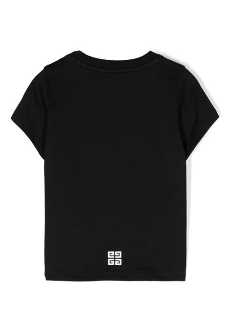 Black GIVENCHY 4G T-Shirt GIVENCHY KIDS | H3021509B