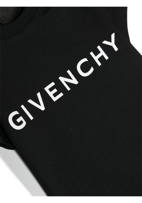 T-Shirt GIVENCHY 4G Nera GIVENCHY KIDS | H3021509B