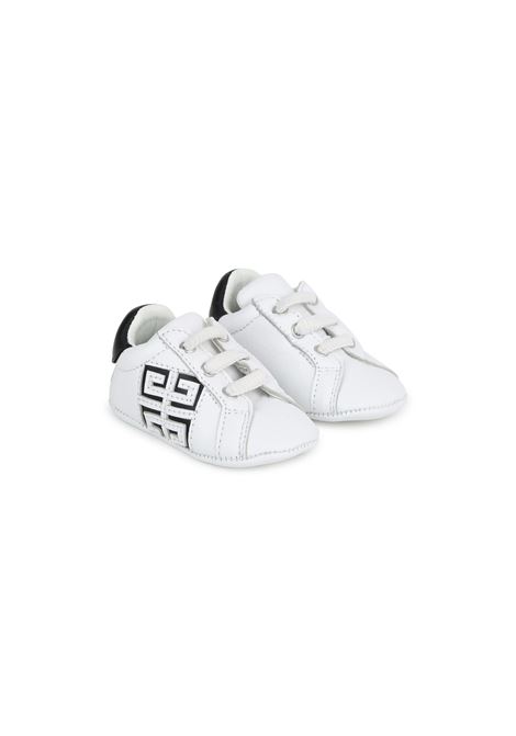 White and Black 4G Sneakers GIVENCHY KIDS | H3022510P