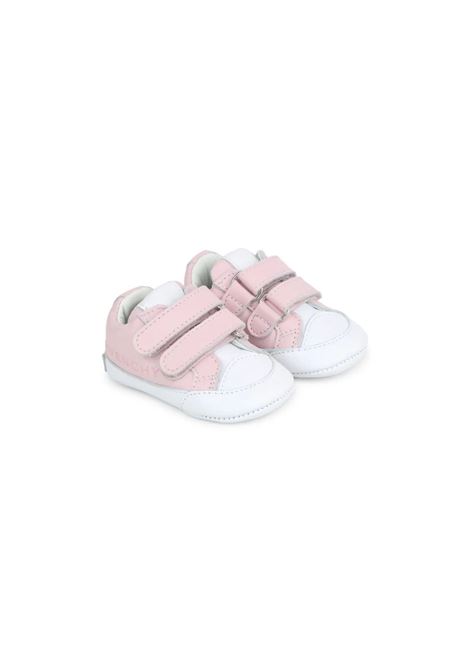 Pink and White Sneakers With Logo GIVENCHY KIDS | H3022844Z