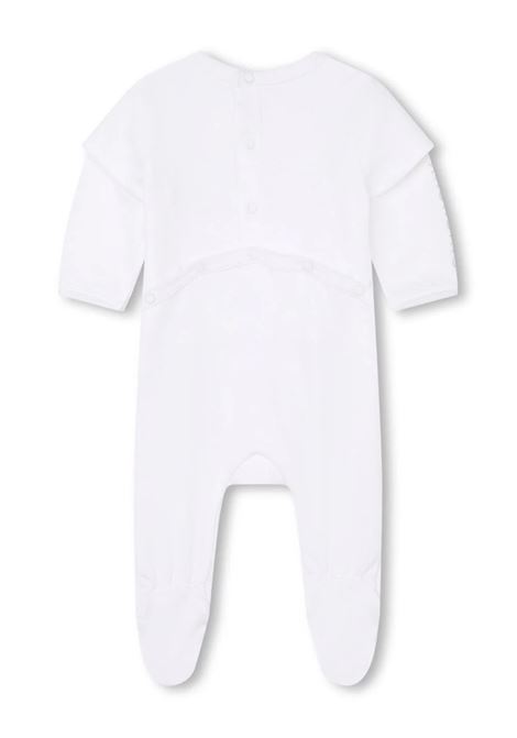 Gift Set With Pajamas, Bib and Hat in Cotton with 4G Print GIVENCHY KIDS | H3023410P