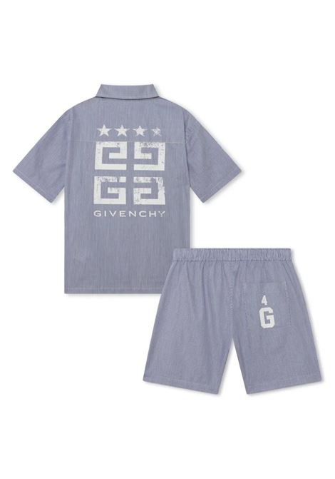 Striped Set With GIVENCHY 4G Logo GIVENCHY KIDS | H30259N48