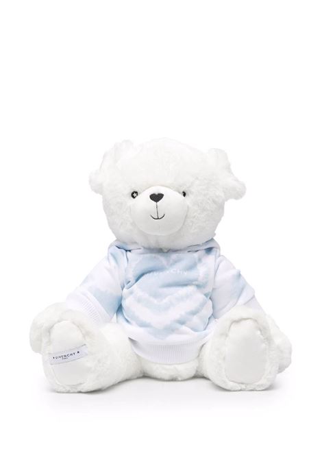 Orsetto Peluche GIVENCHY Bianco e Azzurro GIVENCHY KIDS | peluches | H9K050771